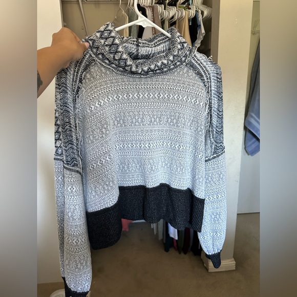 Free People Tops - Free People Blue Sweater.